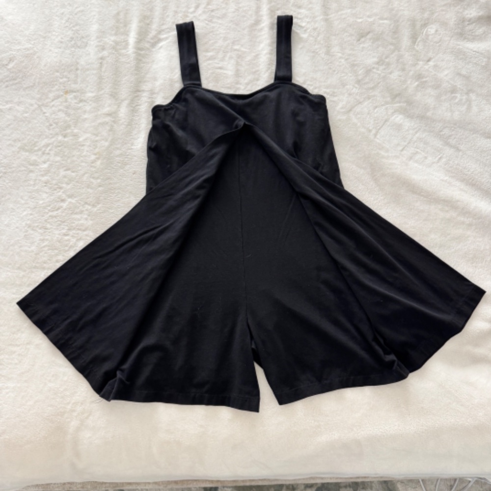 Wanzetaly Summer Loose Sleeveless Onesie Romper Square Neck Short Overall - Picture 7 of 10